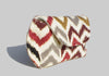 Large Chevron Sunglass Case for Extra Large Sunglasses in Blaze