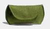 Large Green Sunglass Case for Large Sunglasses - Green Grass