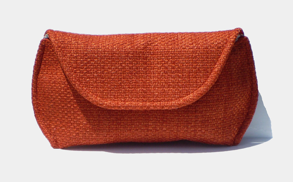 Large Sunglass Case for Extra Large Sunglasses in Rust