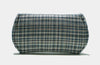 Large Sunglass Case for Extra Large Sunglasses - Blue Plaid