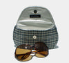 Large Sunglass Case for Extra Large Sunglasses - Blue Plaid