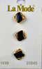 Vintage Black Buttons