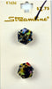 Vintage Black Buttons