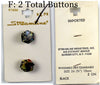 Vintage Black Buttons