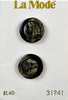 Vintage Black Buttons