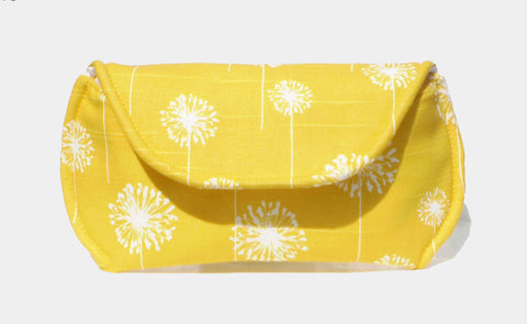 Flowers in Bloom Sunglass Case in Marigold