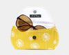 Flowers in Bloom Sunglass Case in Marigold