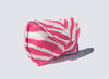 Large Pink Zebra Sunglass Case for Extra Large Sunglasses