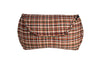Large Sunglass Case for Extra Large Sunglasses in Red Plaid