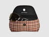 Red Plaid Medium Sunglass Case