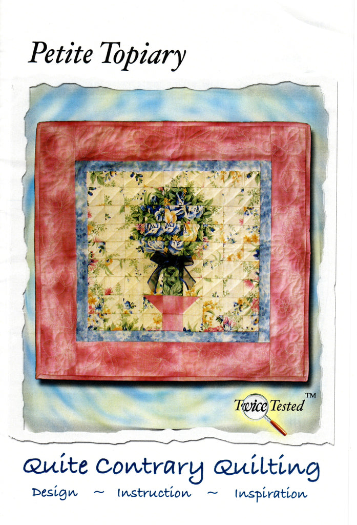 Petite Topiary Pieced Quilt Pattern