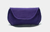 Purple Canvas Sunglass Case