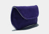 Purple Canvas Sunglass Case
