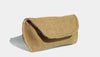 Small Eyeglass Case for Reading Glasses in Praline