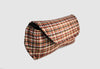 Blue Plaid Reading Glasses Case