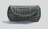 Red Plaid Medium Sunglass Case