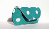 Polka Dot Reading Glasses Case in Turquoise